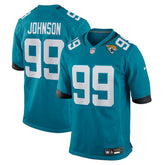 Austin Johnson Jacksonville Jaguars Team Game Jersey - Teal - Nike