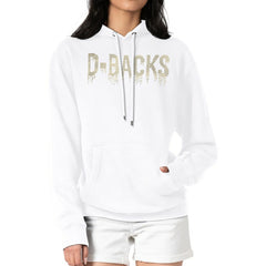 Arizona Diamondbacks G-III 4Her by Carl Banks Women's Metallic Drop Fleece Hoodie Discount