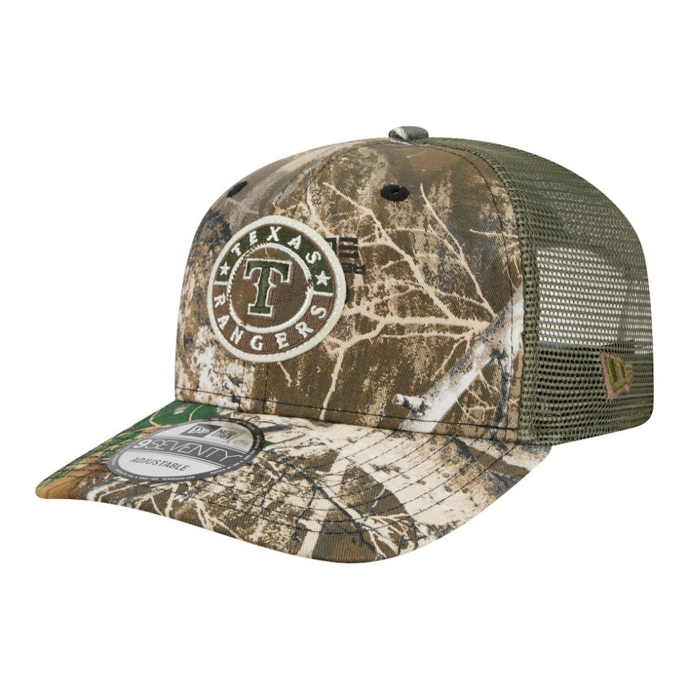 Texas Rangers New Era Realtree 9SEVENTY Adjustable Hat for sale