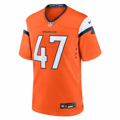 Karene Reid Denver Broncos Team Game Jersey - Orange - Nike