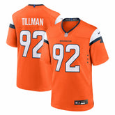 Dondrea Tillman Denver Broncos Team Game Jersey - Orange - Nike