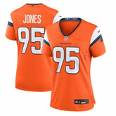 Sai'vion Jones Denver Broncos Women's Team Game Jersey - Orange - Nike