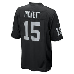 Kenny Pickett Las Vegas Raiders Team Game Jersey - Black - Nike