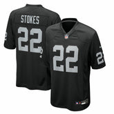 Eric Stokes Las Vegas Raiders Team Game Jersey - Black - Nike