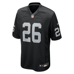 Darien Porter Las Vegas Raiders Team Game Jersey - Black - Nike