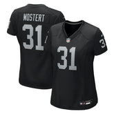 Raheem Mostert Las Vegas Raiders Women's Team Game Jersey - Black - Nike