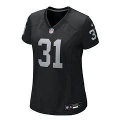 Raheem Mostert Las Vegas Raiders Women's Team Game Jersey - Black - Nike