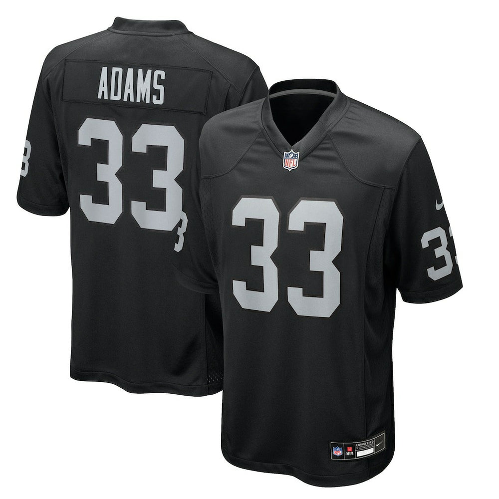 Jamal Adams Las Vegas Raiders Team Game Jersey - Black - Nike