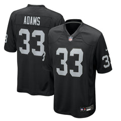Jamal Adams Las Vegas Raiders Team Game Jersey - Black - Nike