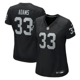 Jamal Adams Las Vegas Raiders Women's Team Game Jersey - Black - Nike