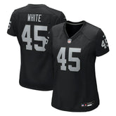 Devin White Las Vegas Raiders Women's Team Game Jersey - Black - Nike