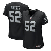 Elandon Roberts Las Vegas Raiders Women's Team Game Jersey - Black - Nike