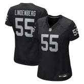 Cody Lindenberg Las Vegas Raiders Women's Team Game Jersey - Black - Nike