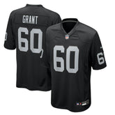 Charles Grant Las Vegas Raiders Team Game Jersey - Black - Nike