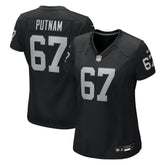Will Putnam Las Vegas Raiders Women's Team Game Jersey - Black - Nike