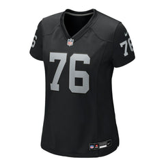 Caleb Rogers Las Vegas Raiders Women's Team Game Jersey - Black - Nike