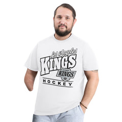 Los Angeles Kings G-III Sports by Carl Banks Adaptive Headliner T-Shirt - White | NHL Clearance