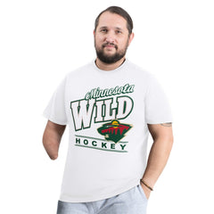 Minnesota Wild G-III Sports by Carl Banks Adaptive Headliner T-Shirt - White | NHL near me