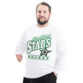 Dallas Stars G-III Sports by Carl Banks Adaptive Headliner Fleece Sweatshirt - White | NHL online