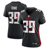 John Parker Romo Atlanta Falcons Women's Team Game Jersey - Black - Nike