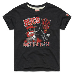 Tampa Bay Buccaneers Homage Youth Star Wars x NFL Tri-Blend T-Shirt - Black - NFL