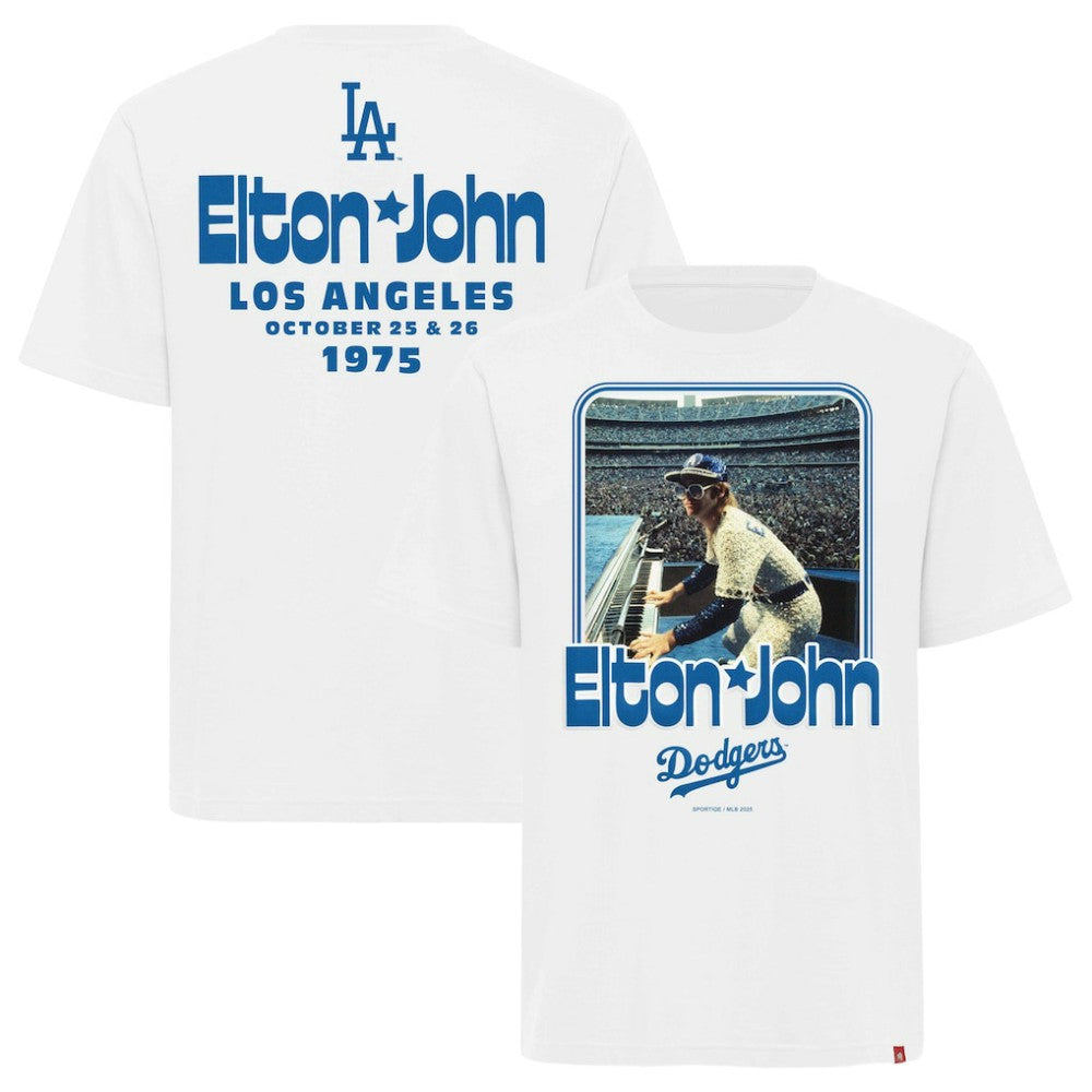 Los Angeles Dodgers x Elton John Sportiqe Unisex Duke Oversized T-Shirt for sale