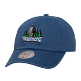 Mitchell & Ness Minnesota Timberwolves Hardwood Classics 1904 Adjustable Hat Blue