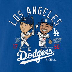 Mookie Betts & Shohei Ohtani Los Angeles Dodgers Player Duo T-Shirt Near Me