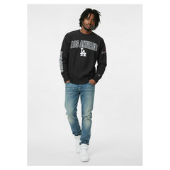 Los Angeles Dodgers Champion Reverse Weave Chenille Sweatshirt Outlet