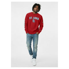 St. Louis Cardinals Champion Reverse Weave Chenille Sweatshirt Sale