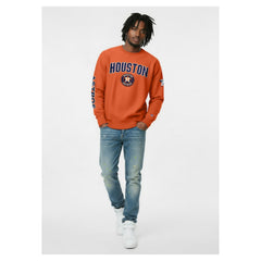 Houston Astros Champion Reverse Weave Chenille Sweatshirt Discount