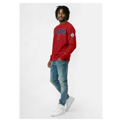 Los Angeles Angels Champion Reverse Weave Chenille Sweatshirt Discount