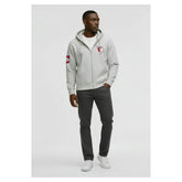 Cleveland Guardians Champion Reverse Weave Chenille Full-Zip Hoodie Online