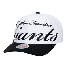 San Francisco Giants Mitchell & Ness Unisex XL Script Pro Crown Adjustable Hat for sale