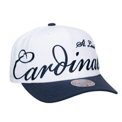 St. Louis Cardinals Mitchell & Ness Unisex XL Script Pro Crown Adjustable Hat Discount