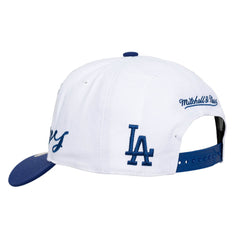 Los Angeles Dodgers Mitchell & Ness Unisex XL Script Pro Crown Snapback Hat Discount