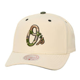 Baltimore Orioles Mitchell & Ness Unisex Camo Logo Pro Crown Snapback Hat Near Me