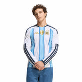 Adidas - Argentina National Team FIFA x World Cup 2026 Home Replica Long Sleeve Jersey - White