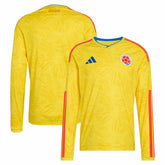 Adidas - Colombia National Team FIFA x World Cup 2026 Home Replica Long Sleeve Jersey - Yellow