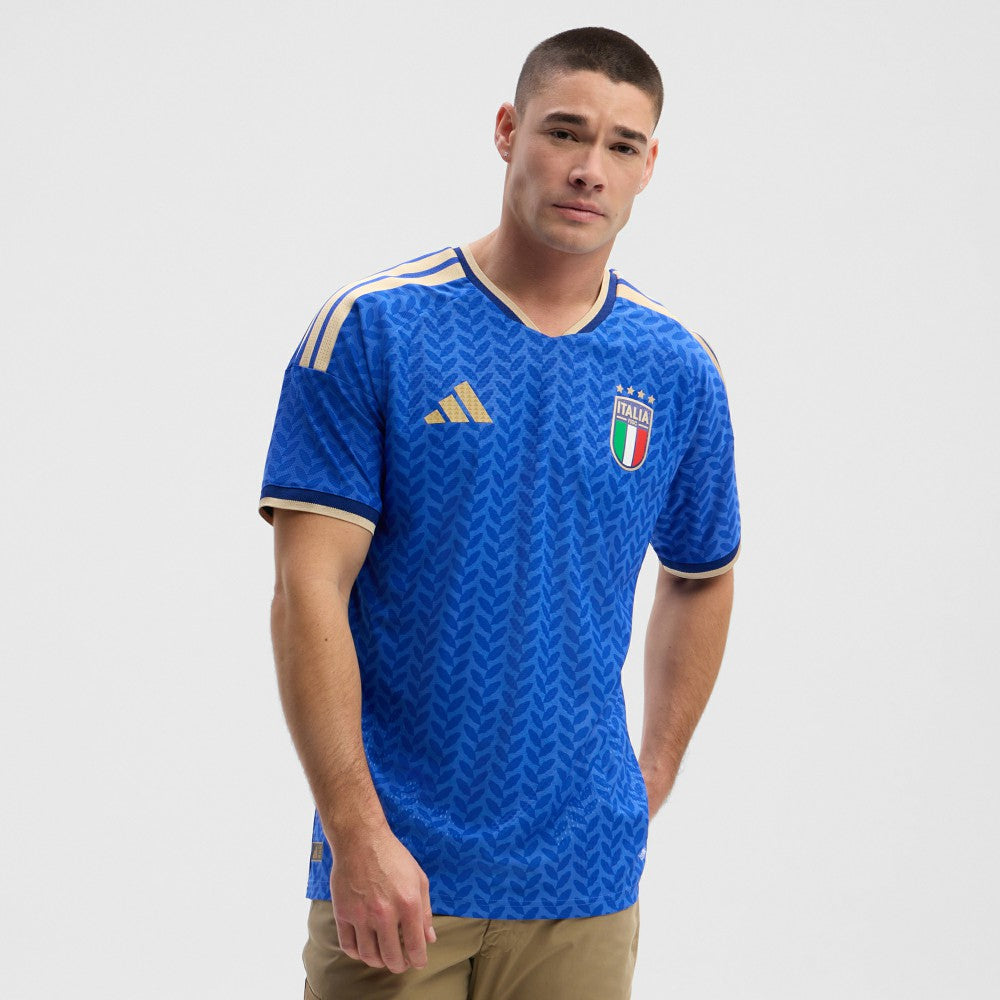Adidas - Italy National Team FIFA x World Cup 2026 Home On Field Jersey - Blue