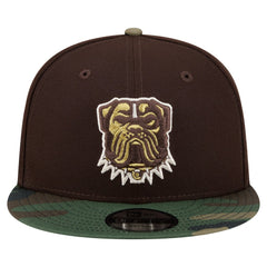 Cleveland Browns Adult Burnt Wood Camo 9FIFTY Snapback Hat - Dark Brown - NFL