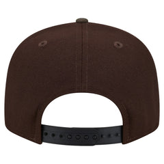 Baltimore Ravens Adult Burnt Wood Camo 9FIFTY Snapback Hat - Dark Brown - NFL
