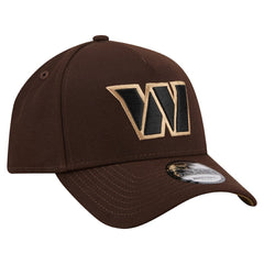 Washington Commanders New Era Burnt Wood A-Frame 9FORTY Adjustable Hat - Dark Brown - NFL