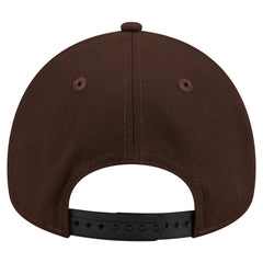 Green Bay Packers New Era Burnt Wood A-Frame 9FORTY Adjustable Hat - Dark Brown - NFL