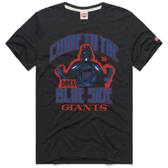 New York Giants Homage Unisex Star Wars x NFL Tri-Blend T-Shirt - Charcoal - NFL
