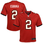 Emeka Egbuka Tampa Bay Buccaneers Youth Team Game Jersey - Red - Nike