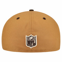 Dallas Cowboys New Era Two-Tone Walnut 59FIFTY Fitted Hat - Light Brown/Dark Brown - NFL