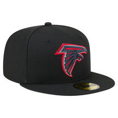 Atlanta Falcons New Era Color Pop 59FIFTY Fitted Hat - Black - NFL