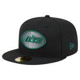 New York Jets New Era Color Pop 59FIFTY Fitted Hat - Black - NFL