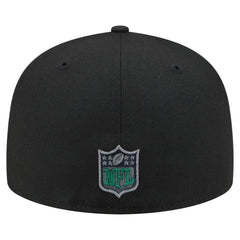 New York Jets New Era Color Pop 59FIFTY Fitted Hat - Black - NFL